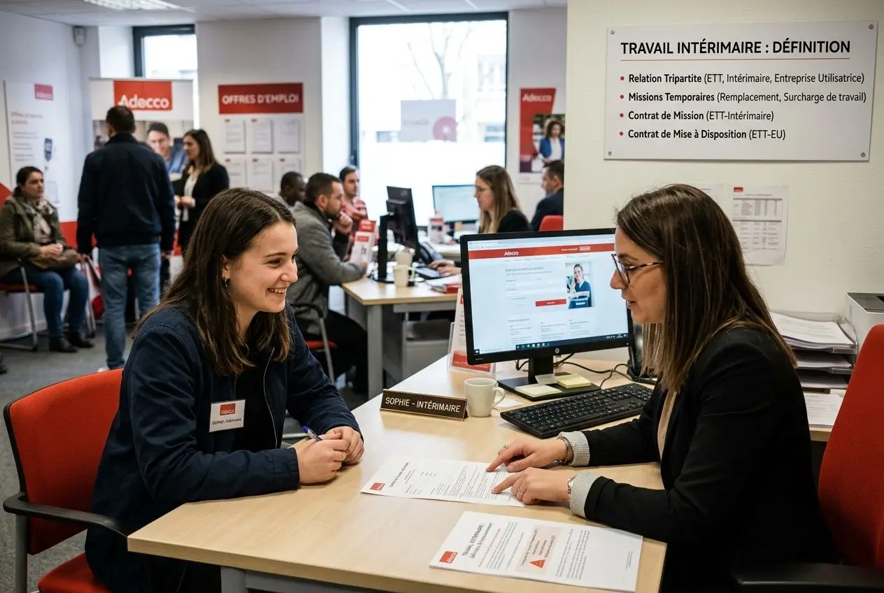 Travail intérimaire : définition, contrat et fonctionnement