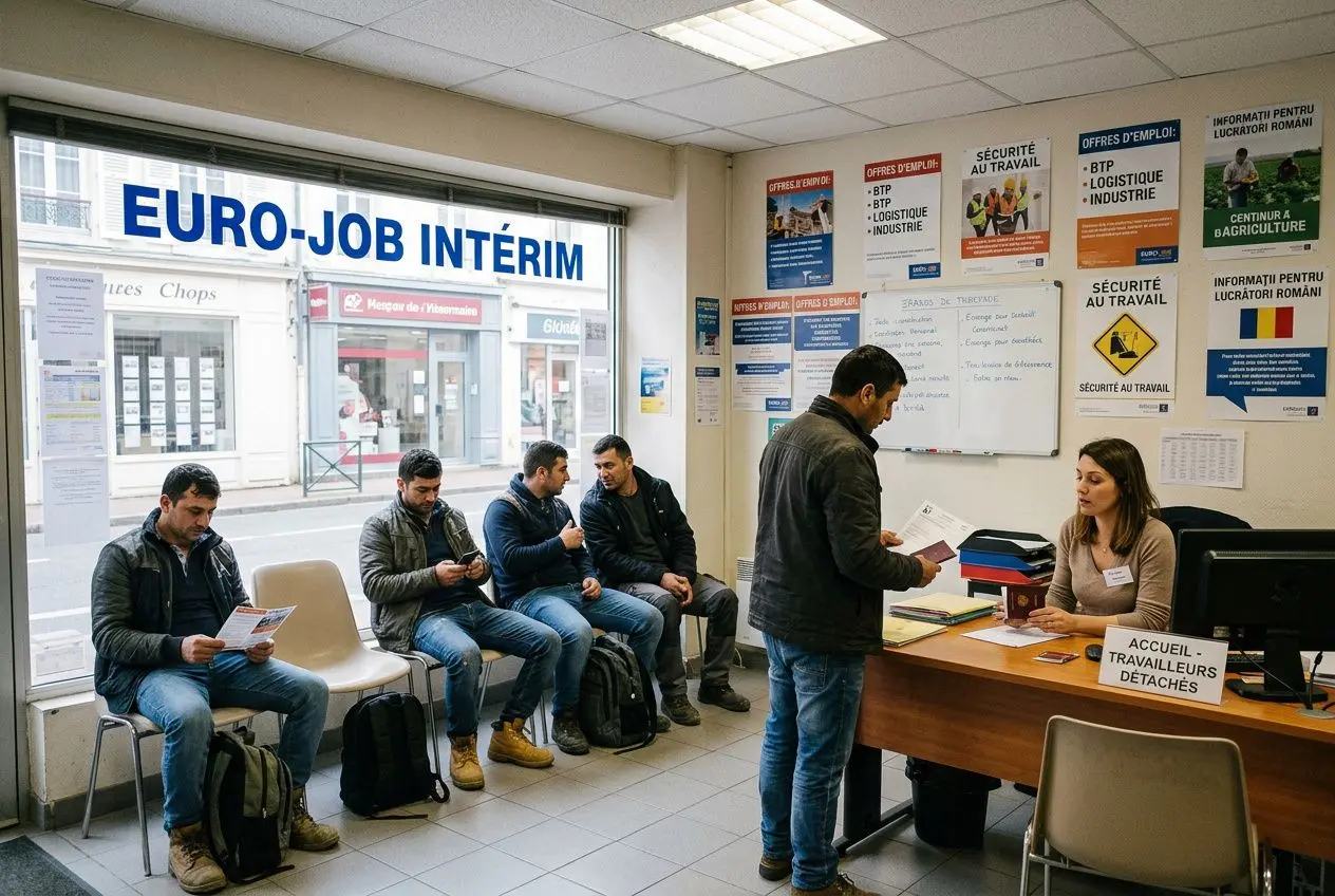 Agence intérim roumaine : recrutez un détaché roumain en France