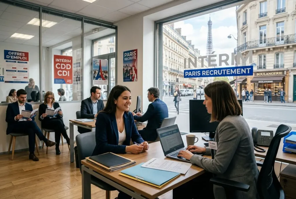 Offres d'intérim à Paris dans divers secteurs