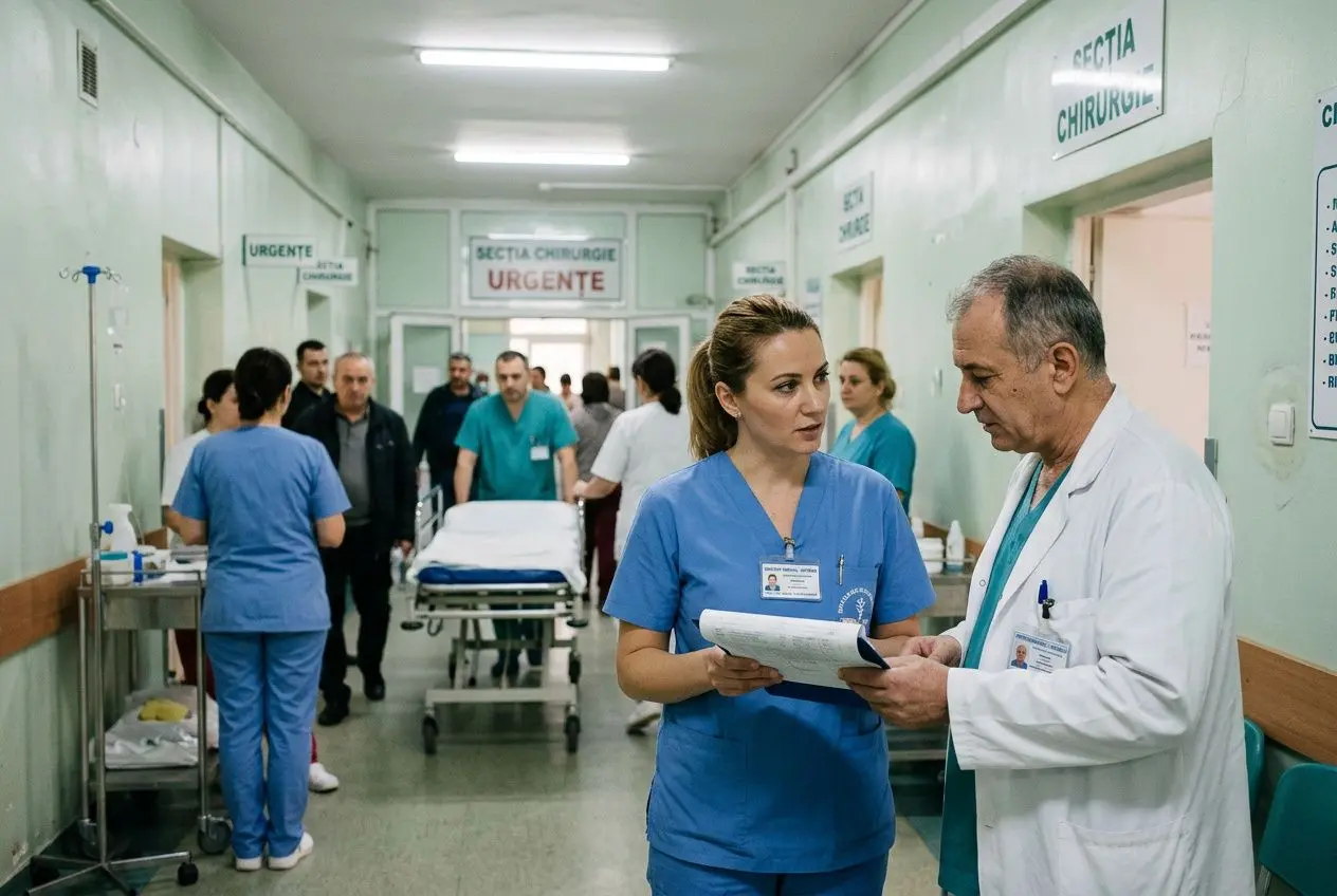 Recruter intérim santé hôpital : médecins roumains disponibles