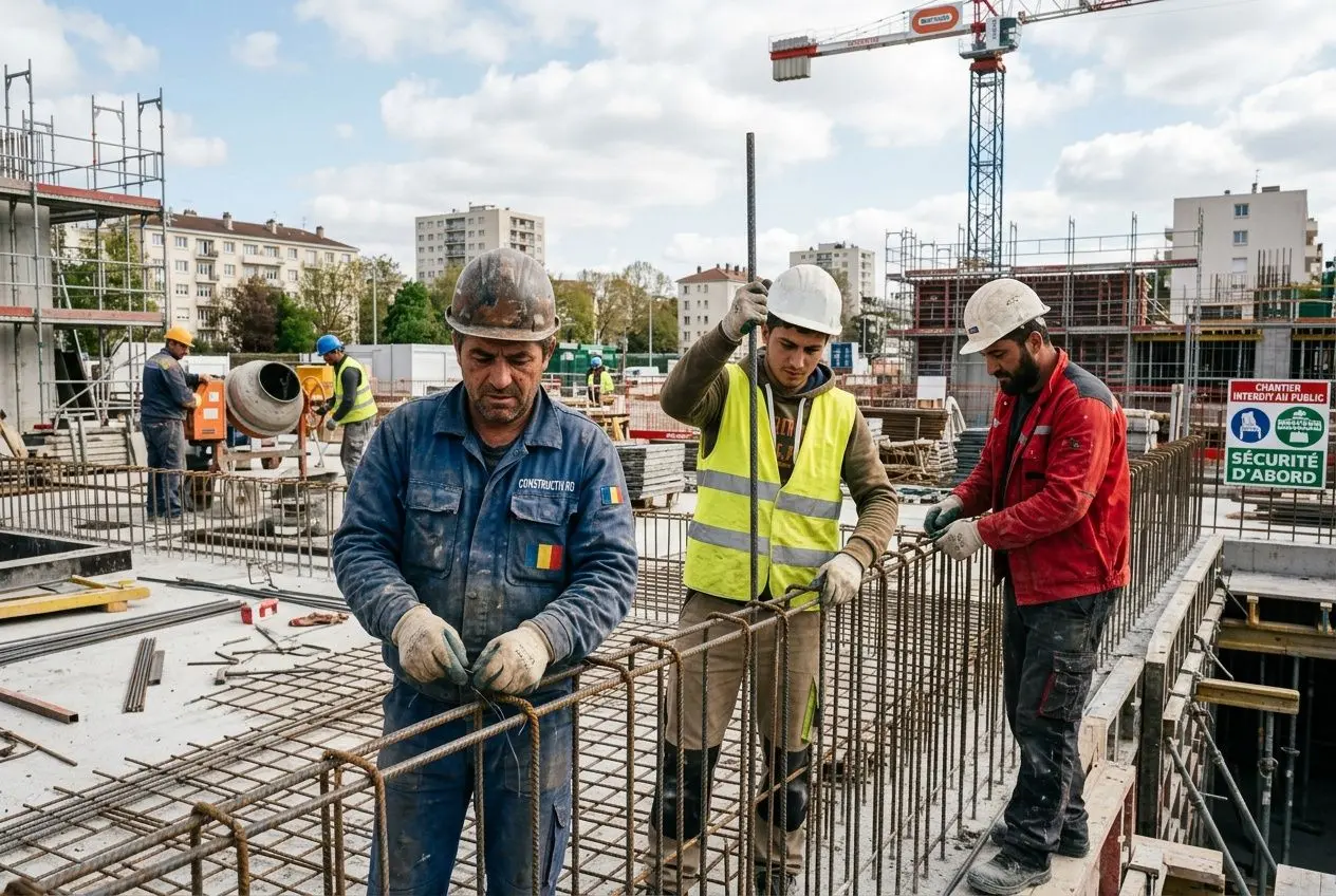 Pourquoi les roumains viennent travailler en france ?
