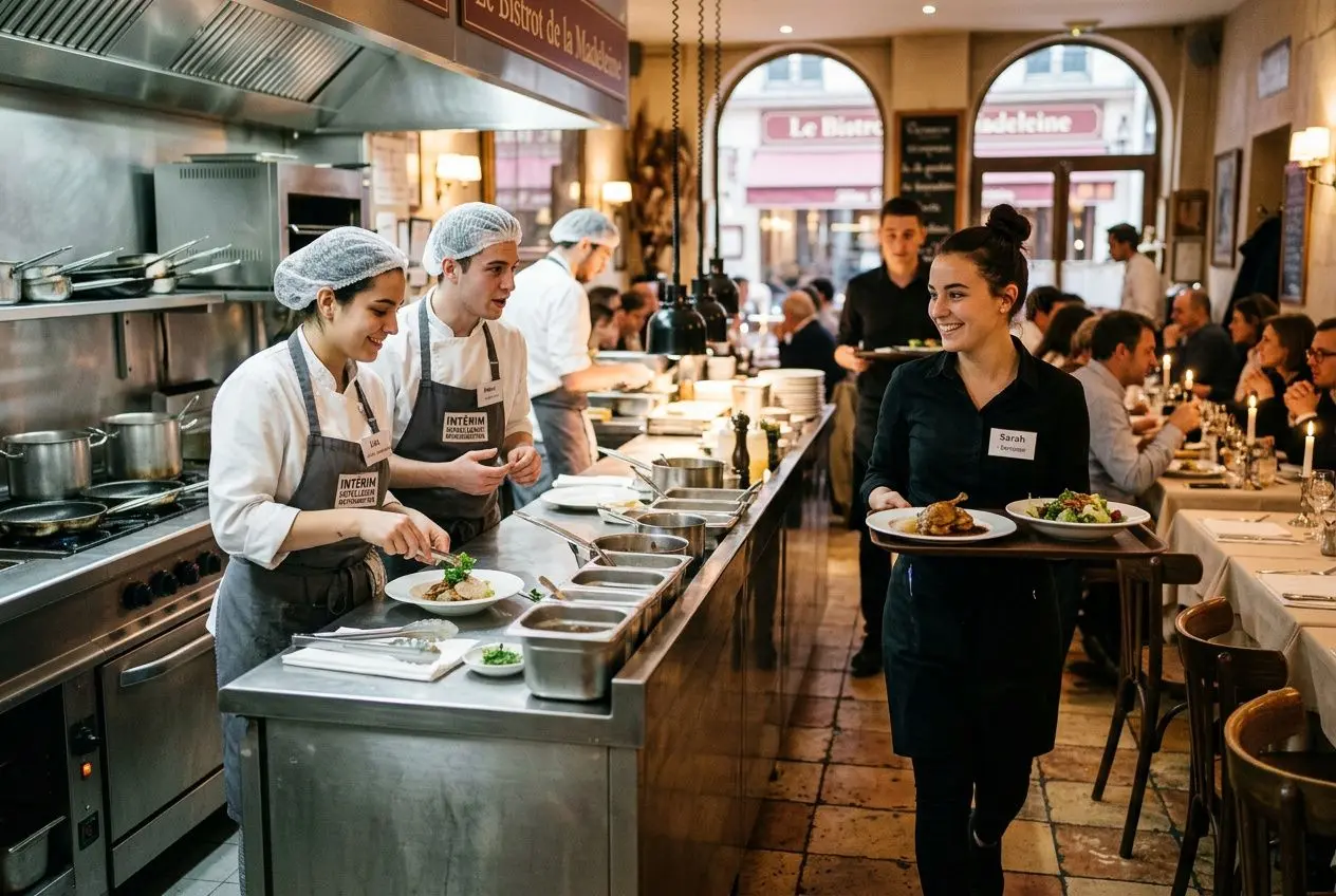 Agence d&rsquo;intérim hôtellerie restauration : offres d’emploi