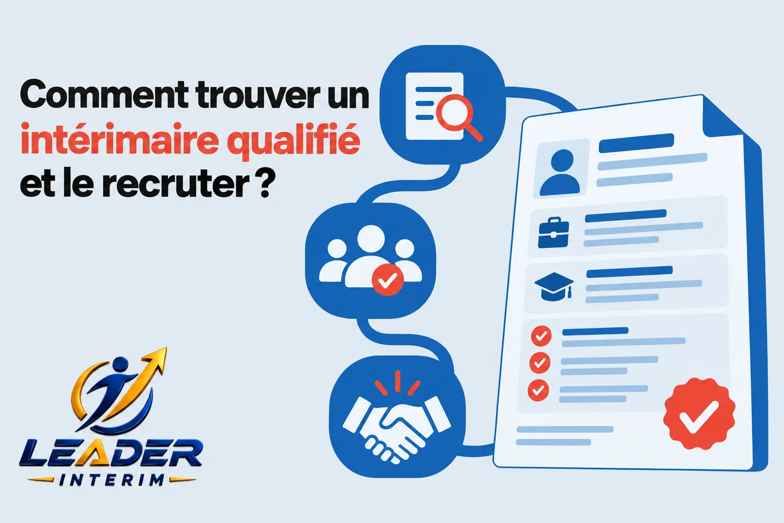 Comment trouver un intérimaire qualifié et le recruter ?