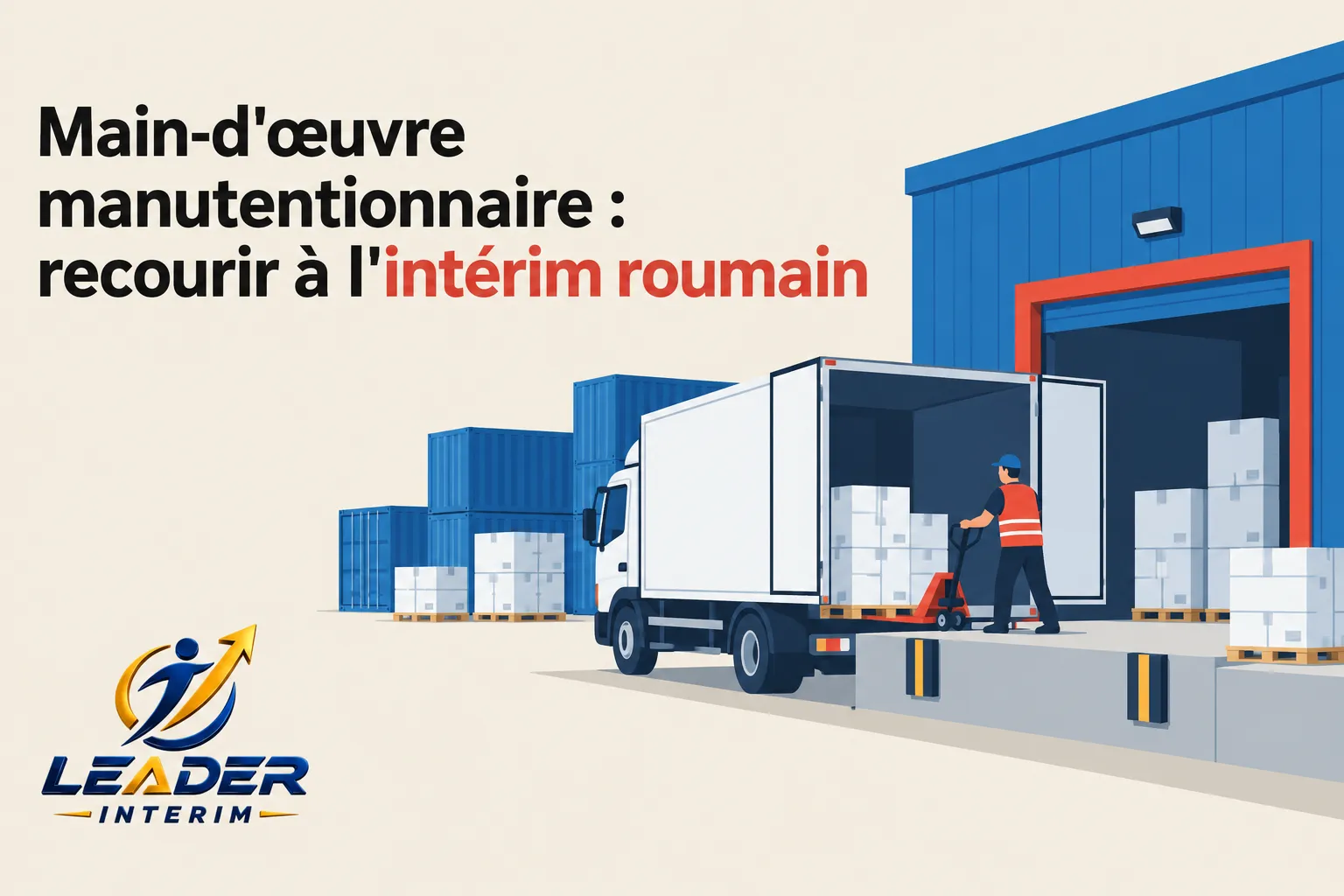 Main-d&rsquo;œuvre manutentionnaire : recourir à l&rsquo;intérim roumain